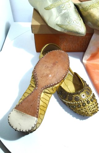 Lote Calzado Joya Étnico + Foulard T38