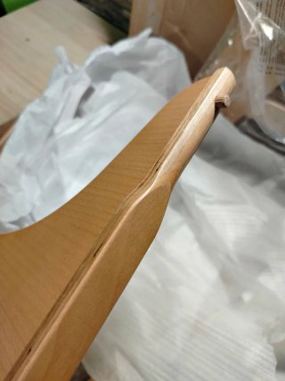 hauck BETA PLUS Trona Madera con Ruedas y Cojínes