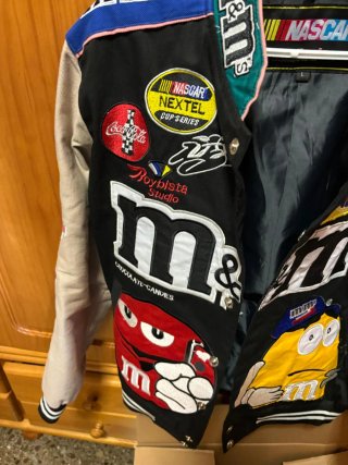 Chaqueta M&M NASCAR Racing Talla L