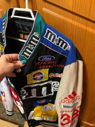 Chaqueta M&M NASCAR Racing Talla L