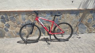 Bicicleta MTB BH Roja Suspensión Delantera