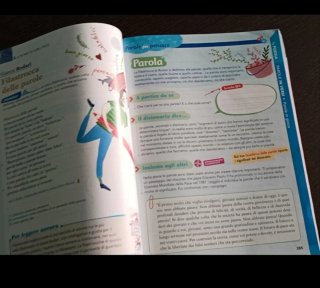 Libro di lettura, prima media.