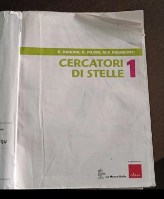 Libro di lettura, prima media.