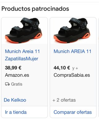 Sandalias Munich negras