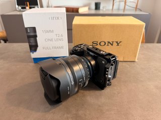 Sony FX30 + Objetivo Cine Irix 15mm