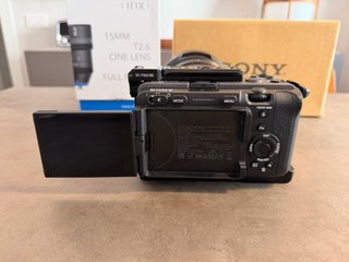 Sony FX30 + Objetivo Cine Irix 15mm