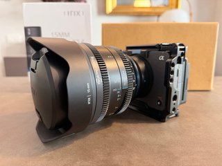 Sony FX30 + Objetivo Cine Irix 15mm