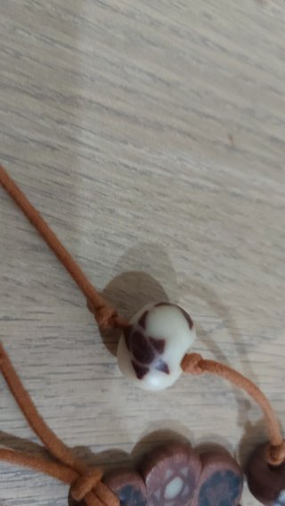 Collana etnica perline lavorate