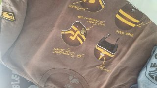 5 T-shirt Ducati Scrambler con difetti