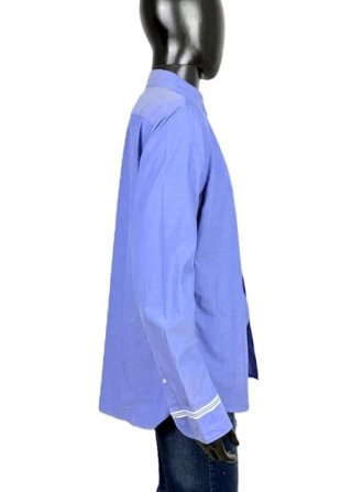 Marina Yachting Camicia Uomo 43 XL Slim Azzurra