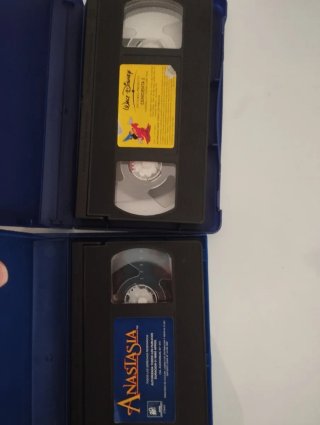 Lote 4 Películas VHS Disney y Anastasia