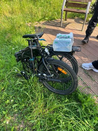Bici elettrica pieghevole Btwin