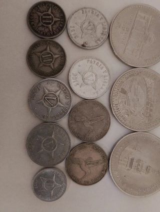 Lote 16 monedas Cuba