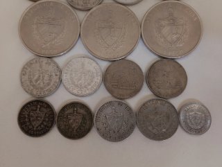 Lote 16 monedas Cuba