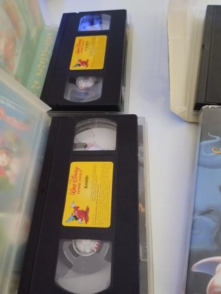 Lote 4 Películas VHS Disney Clásicos Español