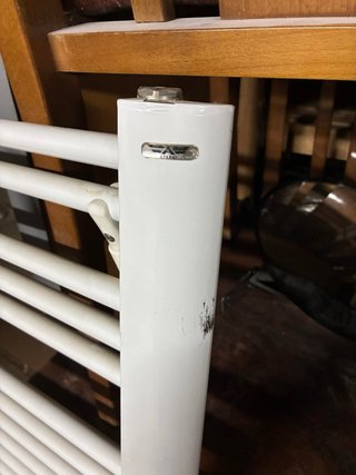 Radiador Toallero Blanco Metal