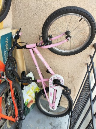 Bicicleta niña 18" pulgadas