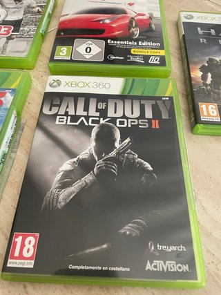 Xbox 360 con 6 giochi FIFA, Halo, Far Cry
