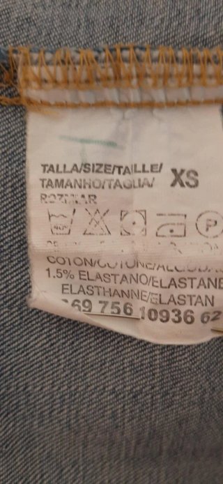 Cazadora vaquera niña Inside Talla XS