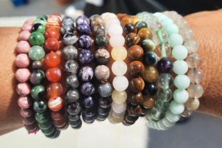 Mix pulseras de piedras naturales