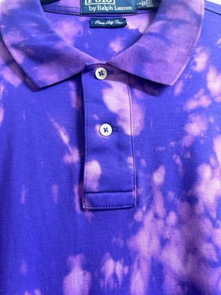 Polo Ralph Lauren Tie-Dye Blu/Viola Taglia L