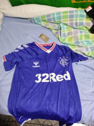Camiseta Glasgow Rangers Azul Talla L