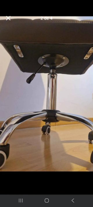 LOTE 2 SILLONES DE OFICINA