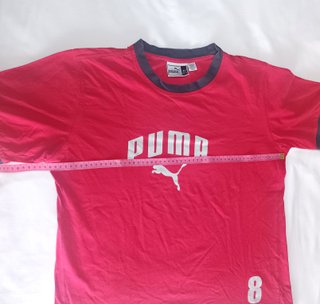 Camiseta Puma Ringer Roja Nº 8 – Talla / Size XL