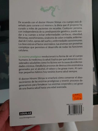 La enzima prodigiosa : una forma de vida sin en...