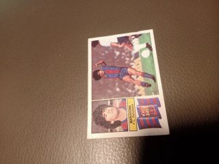 Cromo Maradona FC Barcelona Liga 82-83