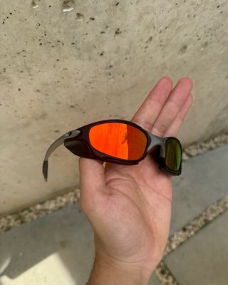 Gafas Oakley Juliet Naranja Montura Gris