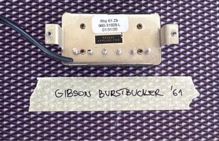 Pastillas Gibson BurstBucker 61
