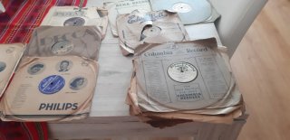 Lote de Discos de Vinilo Antiguos