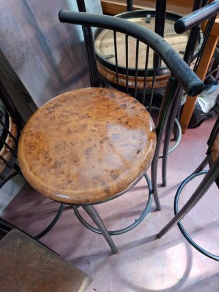 Taburetes, freidora tostador para bar