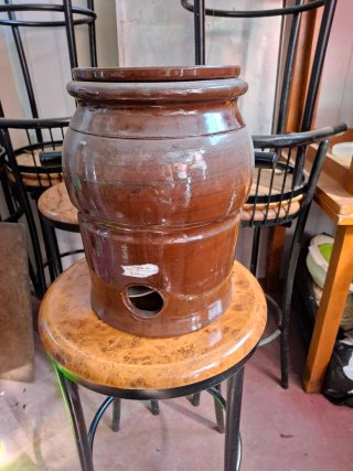 Taburetes, freidora tostador para bar