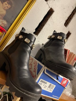 Stivaletti Steve Madden Neri Donna Tg 39