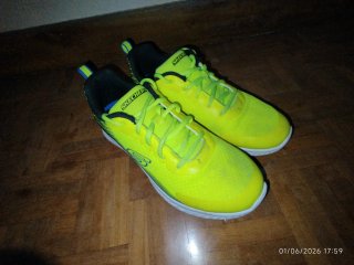 Zapatillas Skechers Verdes y Amarillas