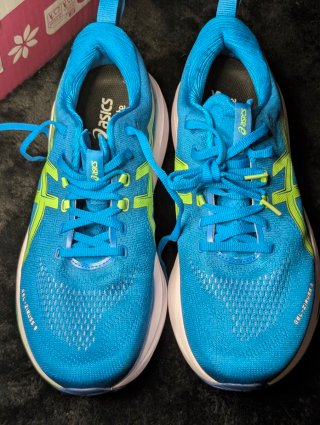 ASICS GEL-ZIRUSS 9 Bambas Azul/Verde