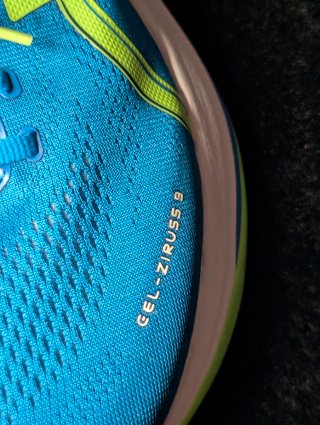 ASICS GEL-ZIRUSS 9 Bambas Azul/Verde