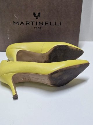 Zapatos de tacón Martinelli mujer amarillos