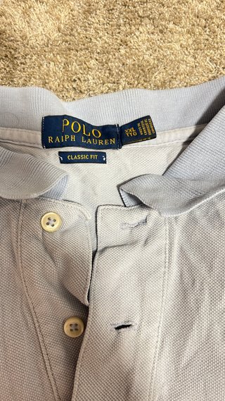 Polo Ralph Lauren Camiseta XL Azul Naranja