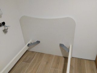 Mueble infantil/juvenil azul y blanco