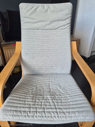 Sillón Ikea POÄNG Madera Gris