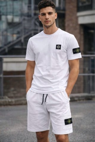 Chándal Stone Island Blanco Talla M