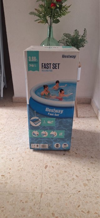 Piscina Bestway Fast Set 3.66 x 0.76 m