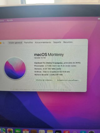 Apple MacBook Pro Grigio Siderale impeccabile
