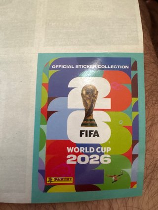 Cromo Panini Mundial FIFA 2026 Oficial
