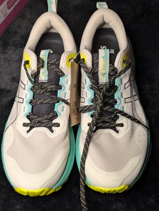 ASICS Bambas Trail Running Beige/Teal