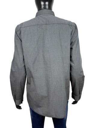 Tom Tailor Camicia Uomo XL Grigia Fitted Business