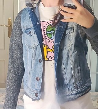 Chaqueta vaquera Denim Co. con capucha